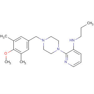 136816-69-8  3-Pyridinamine,2-[4-[(4-methoxy-3,5-dimethylphenyl)methyl]-1-piperazinyl]-N-propyl-
