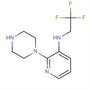 136818-73-0  3-Pyridinamine, 2-(1-piperazinyl)-N-(2,2,2-trifluoroethyl)- 136818-73-0  3-Pyridinamine, 2-(1-piperazinyl)-N-(2,2,2-trifluoroethyl)-