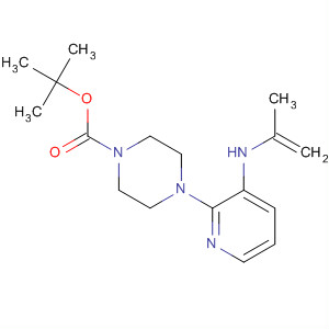 136818-84-3  1-Piperazinecarboxylic acid, 4-[3-(2-propenylamino)-2-pyridinyl]-,1,1-dimethylethyl ester