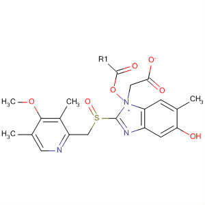 136819-55-1  1H-Benzimidazol-5-ol,2-[[(4-methoxy-3,5-dimethyl-2-pyridinyl)methyl]sulfinyl]-6-methyl-,acetate (ester)