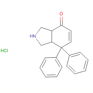136916-30-8  4H-Isoindol-4-one, 1,2,3,3a,7,7a-hexahydro-7,7-diphenyl-,hydrochloride