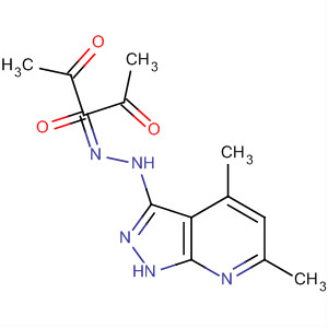 137017-22-2  2,3,4-Pentanetrione,3-[(4,6-dimethyl-1H-pyrazolo[3,4-b]pyridin-3-yl)hydrazone]