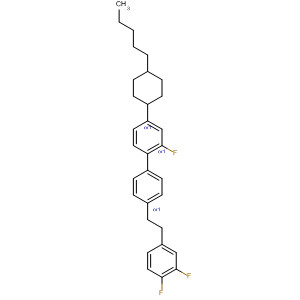 137043-18-6  1,1'-Biphenyl,4'-[2-(3,4-difluorophenyl)ethyl]-2-fluoro-4-(4-pentylcyclohexyl)-, trans-