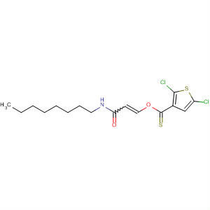 137148-32-4  3-Thiophenecarbothioic acid, 2,5-dichloro-,S-[3-(octylamino)-3-oxo-1-propenyl] ester, (Z)-