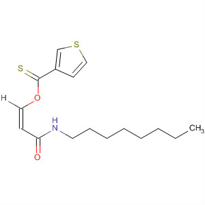 137148-77-7  3-Thiophenecarbothioic acid, S-[3-(octylamino)-3-oxo-1-propenyl]ester, (Z)-