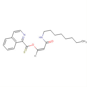 137148-83-5  1-Isoquinolinecarbothioic acid, S-[3-(octylamino)-3-oxo-1-propenyl]ester, (Z)-