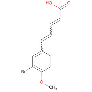 137473-29-1  2,4-Pentadienoic acid, 5-(3-bromo-4-methoxyphenyl)-