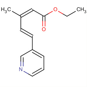 137479-65-3  2,4-Pentadienoic acid, 3-methyl-5-(3-pyridinyl)-, ethyl ester, (2Z,4E)-