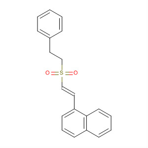137524-75-5  Naphthalene, 1-[2-[(2-phenylethyl)sulfonyl]ethenyl]-, (E)-