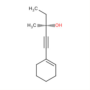 137628-47-8  1-Pentyn-3-ol, 1-(1-cyclohexen-1-yl)-3-methyl-, (R)-