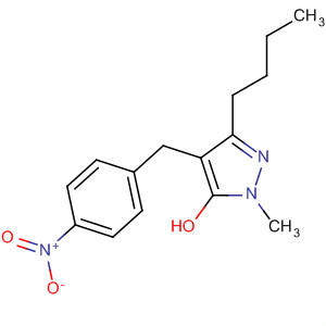 137860-03-8  1H-Pyrazol-5-ol, 3-butyl-1-methyl-4-[(4-nitrophenyl)methyl]-