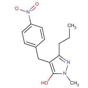 137860-04-9  1H-Pyrazol-5-ol, 1-methyl-4-[(4-nitrophenyl)methyl]-3-propyl-