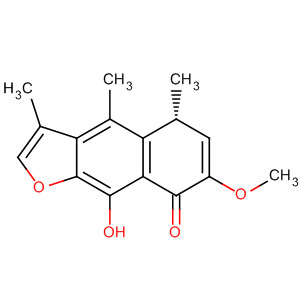 137881-43-7  Naphtho[2,3-b]furan-8(5H)-one, 9-hydroxy-7-methoxy-3,4,5-trimethyl-,(R)-