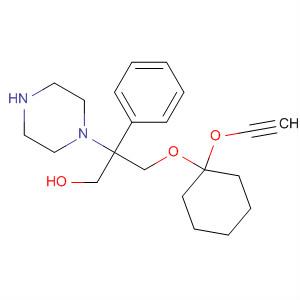 137891-35-1  1-Piperazineethanol,a-[[(1-ethynylhydroxycyclohexyl)oxy]methyl]-4-phenyl-
