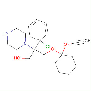137891-46-4  1-Piperazineethanol,4-(4-chlorophenyl)-a-[[(1-ethynylhydroxycyclohexyl)oxy]methyl]-