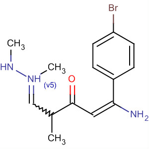 137919-69-8  1-Penten-3-one, 1-amino-1-(4-bromophenyl)-4-methyl-,dimethylhydrazone, (E,Z)-