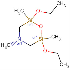 137955-94-3  1-Oxa-4-aza-2,6-disilacyclohexane, 2,6-diethoxy-2,4,6-trimethyl-, cis-