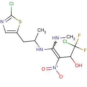 137996-55-5  3-Buten-2-ol,1-chloro-4-[[(2-chloro-5-thiazolyl)methyl]ethylamino]-1,1-difluoro-4-(methylamino)-3-nitro-