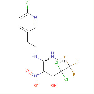 137996-64-6  1-Penten-3-ol,4,4-dichloro-1-[[(6-chloro-3-pyridinyl)methyl]methylamino]-5,5,5-trifluoro-1-(methylamino)-2-nitro-