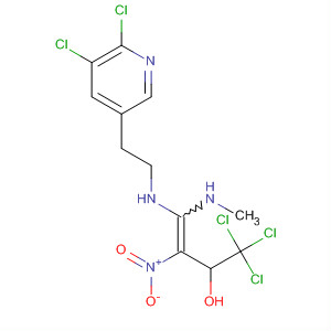 137996-74-8  3-Buten-2-ol,1,1,1-trichloro-4-[[(5,6-dichloro-3-pyridinyl)methyl]methylamino]-4-(methylamino)-3-nitro-