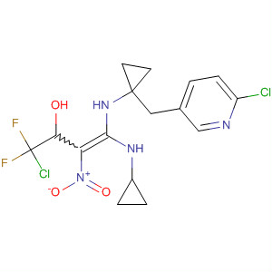 137996-80-6  3-Buten-2-ol,1-chloro-4-[[(6-chloro-3-pyridinyl)methyl]cyclopropylamino]-4-(cyclopropylamino)-1,1-difluoro-3-nitro-