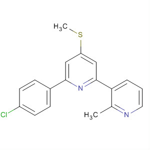 138029-15-9  2,3'-Bipyridine, 6-(4-chlorophenyl)-2'-methyl-4-(methylthio)-