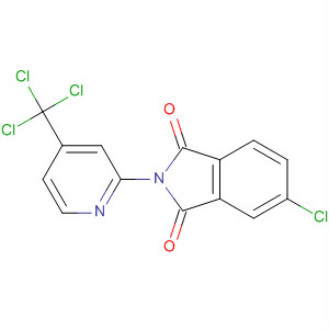138078-11-2  1H-Isoindole-1,3(2H)-dione, 5-chloro-2-[4-(trichloromethyl)-2-pyridinyl]-
