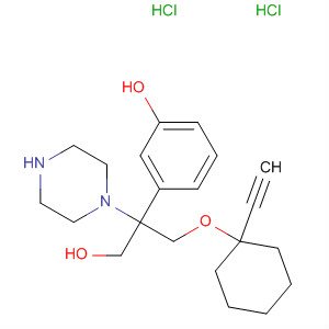 138078-63-4  1-Piperazineethanol,a-[[(1-ethynylcyclohexyl)oxy]methyl]-4-(2-hydroxyphenyl)-,dihydrochloride