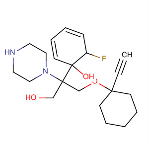 138078-74-7  1-Piperazineethanol,a-[[(1-ethynylcyclohexyl)oxy]methyl]-4-(3-fluoro-4-hydroxyphenyl)-