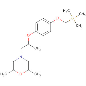 138079-76-2  Morpholine,2,6-dimethyl-4-[2-[4-[(trimethylsilyl)methoxy]phenoxy]propyl]-