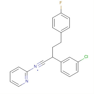 138080-32-7  3-Pyridineacetonitrile, a-(3-chlorophenyl)-a-[2-(4-fluorophenyl)ethyl]-