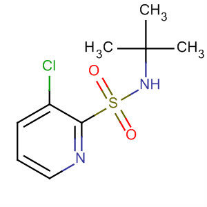 138087-62-4  2-Pyridinesulfonamide, 3-chloro-N-(1,1-dimethylethyl)-