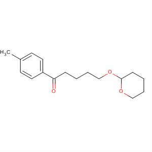 138100-40-0  1-Pentanone, 1-(4-methylphenyl)-5-[(tetrahydro-2H-pyran-2-yl)oxy]-