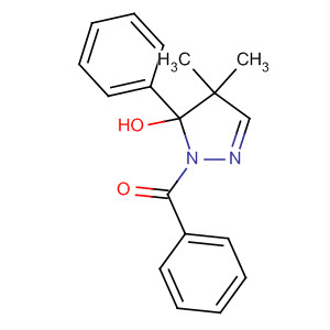 138100-87-5  1H-Pyrazol-5-ol, 1-benzoyl-4,5-dihydro-4,4-dimethyl-5-phenyl-
