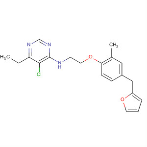 138113-67-4  4-Pyrimidinamine,5-chloro-6-ethyl-N-[2-[4-(2-furanylmethyl)-2-methylphenoxy]ethyl]-