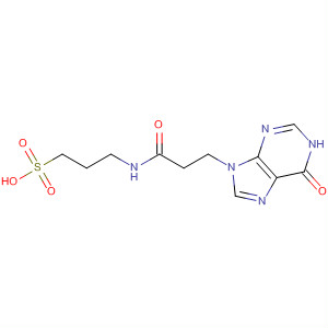 138117-87-0  1-Propanesulfonic acid,3-[[3-(1,6-dihydro-6-oxo-9H-purin-9-yl)-1-oxopropyl]amino]-