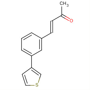 138138-75-7  3-Buten-2-one, 4-[3-(3-thienyl)phenyl]-, (E)-