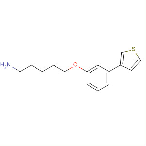 138138-99-5  1-Pentanamine, 5-[3-(3-thienyl)phenoxy]-