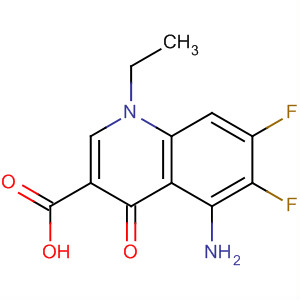131683-96-0  3-Quinolinecarboxylic acid,5-amino-1-ethyl-6,7-difluoro-1,4-dihydro-4-oxo-