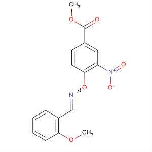 13180-79-5  Benzoic acid, 4-[[[(2-methoxyphenyl)methylene]amino]oxy]-3-nitro-,methyl ester