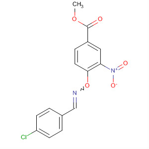 13180-80-8  Benzoic acid, 4-[[[(4-chlorophenyl)methylene]amino]oxy]-3-nitro-, methylester