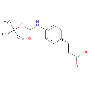 131818-18-3  2-Propenoic acid, 3-[4-[[(1,1-dimethylethoxy)carbonyl]amino]phenyl]-
