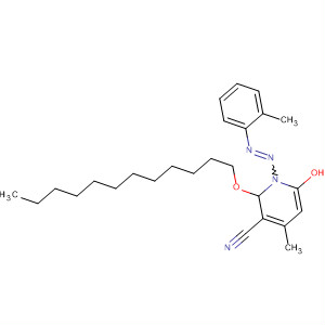132045-77-3  3-Pyridinecarbonitrile,1-dodecyl-1,2-dihydro-6-hydroxy-4-methyl-5-[(4-methylphenyl)azo]-2-oxo-