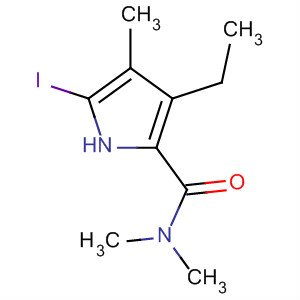 13219-71-1  1H-Pyrrole-2-carboxamide, 3-ethyl-5-iodo-N,N,4-trimethyl-