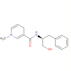 132898-80-7  3-Pyridinecarboxamide,1,4-dihydro-N-[(1S)-1-(hydroxymethyl)-2-phenylethyl]-1-methyl-