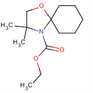133038-57-0  1-Oxa-4-azaspiro[4.5]decane-4-carboxylic acid, 3,3-dimethyl-, ethylester