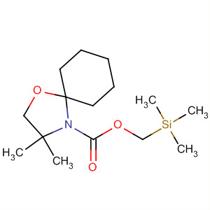 133038-61-6  1-Oxa-4-azaspiro[4.5]decane-4-carboxylic acid, 3,3-dimethyl-,(trimethylsilyl)methyl ester