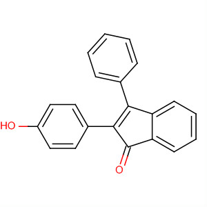 13304-40-0  1H-Inden-1-one, 2-(4-hydroxyphenyl)-3-phenyl-