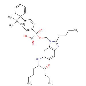 133141-21-6  [1,1'-Biphenyl]-2-carboxylic acid,4'-[[2-butyl-6-[(1-oxobutyl)pentylamino]-1H-benzimidazol-1-yl]methyl]-,1,1-dimethylethyl ester