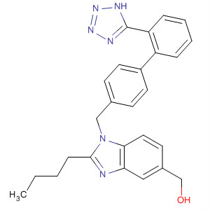 133142-57-1  1H-Benzimidazole-5-methanol,2-butyl-1-[[2'-(1H-tetrazol-5-yl)[1,1'-biphenyl]-4-yl]methyl]-